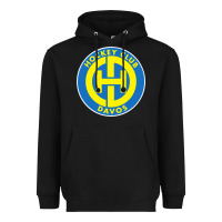 Black hc davos swiss ice hockey sports fans Heavyweight Hoodie - tuanDangUi