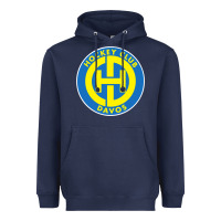 Navy hc davos swiss ice hockey sports fans Heavyweight Hoodie - tuanDangUi