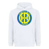 White hc davos swiss ice hockey sports fans Heavyweight Hoodie - tuanDangUi