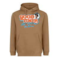 Toasted Coconut good times ain't we lucky we got'em Heavyweight Hoodie - tuanDangUi