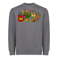 Storm Mexico Coffee Cups With Cactus Sombrero And Maraca Heavyweight Sweatshirt - FaDigitalArtStudio