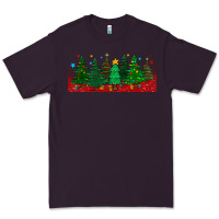 Plum christmas trees libbey glass Premium Tee - BundleAndBundleShop