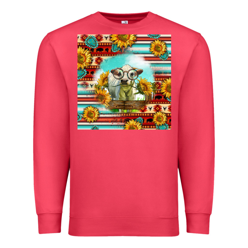Charolais Calf Gemstone Premium Sweatshirt by LillyAllenDesigns | Teevron