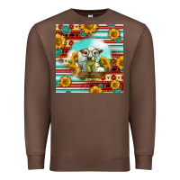 Chestnut Charolais Calf Gemstone Premium Sweatshirt - LillyAllenDesigns