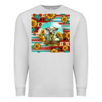 Dove Grey Charolais Calf Gemstone Premium Sweatshirt - LillyAllenDesigns