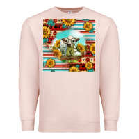 Pale Pink Charolais Calf Gemstone Premium Sweatshirt - LillyAllenDesigns