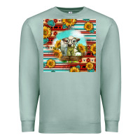 Seafoam Charolais Calf Gemstone Premium Sweatshirt - LillyAllenDesigns