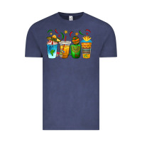 Vintage Denim Cinco de Mayo Coffee Cups Vintage Tee - texasbilliewilder