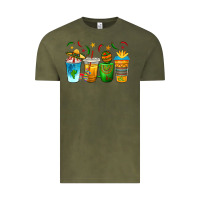 Vintage Olive Cinco de Mayo Coffee Cups Vintage Tee - texasbilliewilder