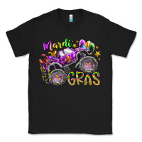 Black mardi gras monster truck Classic Tee - RacoonDesign