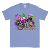 Colony Blue mardi gras monster truck Classic Tee - RacoonDesign