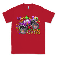 Red mardi gras monster truck Classic Tee - RacoonDesign