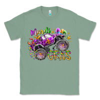 Sage mardi gras monster truck Classic Tee - RacoonDesign