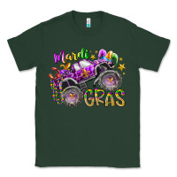 Sports Green mardi gras monster truck Classic Tee - RacoonDesign