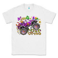 White mardi gras monster truck Classic Tee - RacoonDesign