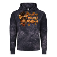 Cloud Black Have a melanin Christmas afro woman Vintage Hoodie - texasbilliewilder