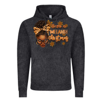 Vintage Black Have a melanin Christmas afro woman Vintage Hoodie - texasbilliewilder