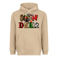 Mushroom oh deer christmas Heavyweight Hoodie - LillyAllenDesigns