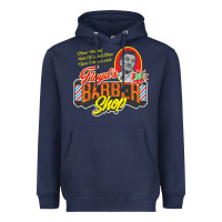 Navy floyd's barbershop Heavyweight Hoodie - tuanDangUi
