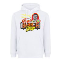 White floyd's barbershop Heavyweight Hoodie - tuanDangUi