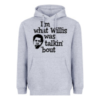 Heather Grey i'm what willis was talking about Heavyweight Hoodie - tuanDangUi