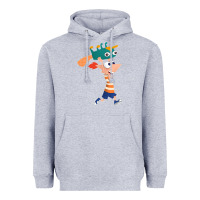Heather Grey phineas and perry Heavyweight Hoodie - tuanDangUi