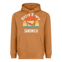 Meerkat enjoy every sandwich   sandwich gift   sandwich lover   funny gift ide Heavyweight Hoodie - tuanDangUi