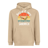Mushroom enjoy every sandwich   sandwich gift   sandwich lover   funny gift ide Heavyweight Hoodie - tuanDangUi