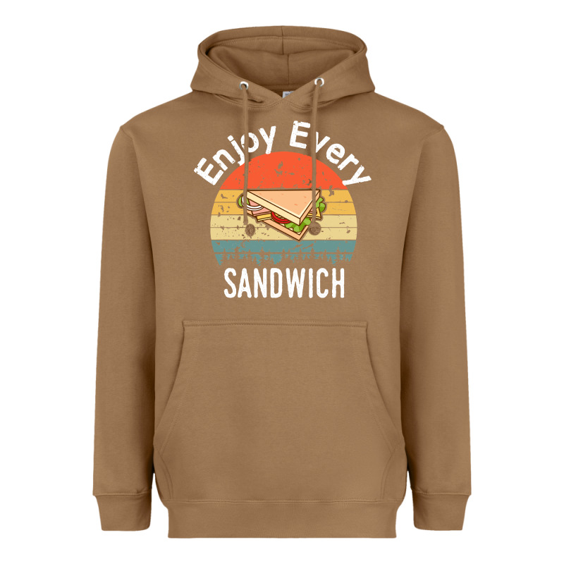 Enjoy Every Sandwich   Sandwich Gift   Sandwich Lover   Funny Gift Ide Heavyweight Hoodie by tuanDangUi | Teevron