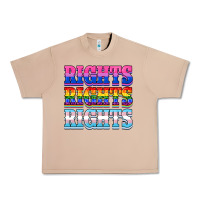 Burro Rights rights rights Urban Heavy Tee - NancyCooperArtShop