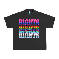 Pigment Black Rights rights rights Urban Heavy Tee - NancyCooperArtShop