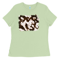 Matcha cowhide Ladies Tee - RanaPortraitStore