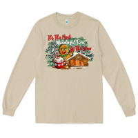 Mushroom its the wonderful time of the year Long Sleeve Tee - CowGirlArtShop