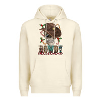 Sandshell howdy christmas skull Premium Hoodie - FaDigitalArtStudio