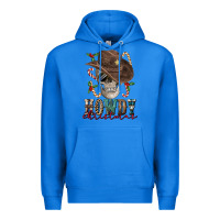 True Royal howdy christmas skull Premium Hoodie - FaDigitalArtStudio