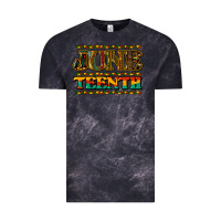 Cloud Black juneteenth Vintage Tee - NancyCooperArtShop