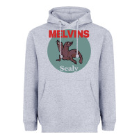 Heather Grey melvins houdini sealy colour Heavyweight Hoodie - tuanDangUi