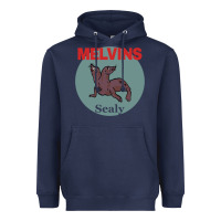 Navy melvins houdini sealy colour Heavyweight Hoodie - tuanDangUi
