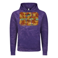 Cloud Purple Aztec Background Pattern Western Vintage Hoodie - texasbilliewilder