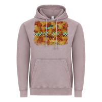 Vintage Zinc Aztec Background Pattern Western Vintage Hoodie - texasbilliewilder