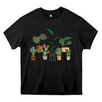 Black just one more plant Heavy Core Tee - MaliasSmallBusiness