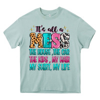 Arona It's all a mess the house the car Heavy Core Tee - MaliasSmallBusiness