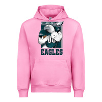 Fuchsia Pink Awesome Philadelpia Eagle's Fc Urban Hoodie - tuanDangUi