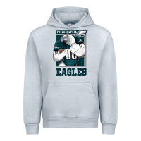 Heather Grey Awesome Philadelpia Eagle's Fc Urban Hoodie - tuanDangUi