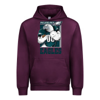 Mauve Wine Awesome Philadelpia Eagle's Fc Urban Hoodie - tuanDangUi