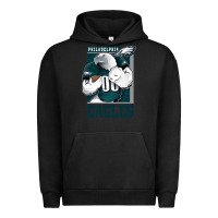 Pigment Black Awesome Philadelpia Eagle's Fc Urban Hoodie - tuanDangUi