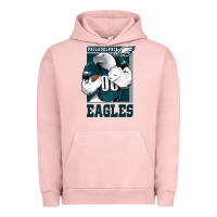 Pigment Salmon Awesome Philadelpia Eagle's Fc Urban Hoodie - tuanDangUi