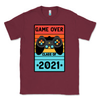 Burgundy Game Over Class Of 2021 Classic Tee - Bettercallsaul