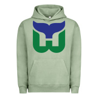 Pigment Oil Green vintage hartford hockey   retro whalers Urban Hoodie - tuanDangUi