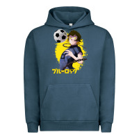 Pigment Midnight Navy blue lock meguru bachira 1 Urban Hoodie - tuanDangUi